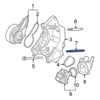Honda OE - Engine Coolant Inlet Flange Stud