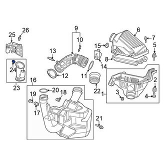 Honda OE - Engine Air Intake Resonator Grommet