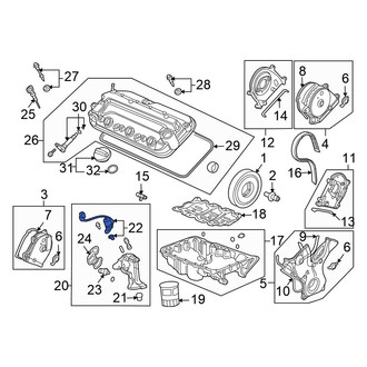 Honda OE - Engine Variable Valve Timing (VVT) Solenoid