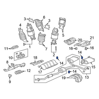 Honda OE - Rear Left Exhaust System Hanger