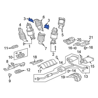 Honda OE - Exhaust Manifold Gasket