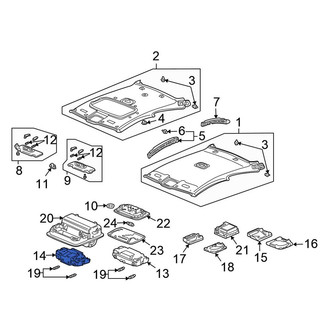 Honda OE - Reading Light