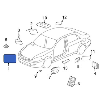 Honda OE - Air Bag Information Label