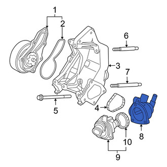 Honda OE - Lower Engine Coolant Thermostat Housing