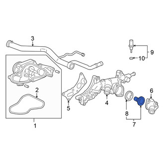 Honda OE - Engine Coolant Thermostat
