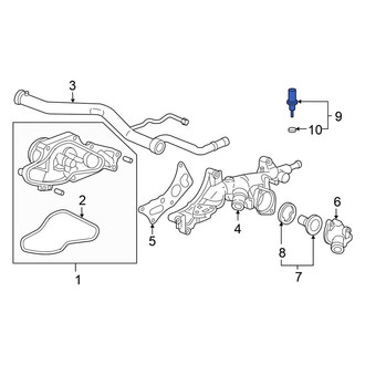Honda OE - Engine Coolant Temperature Sensor