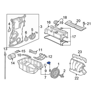 Honda OE - Engine Oil Drain Plug