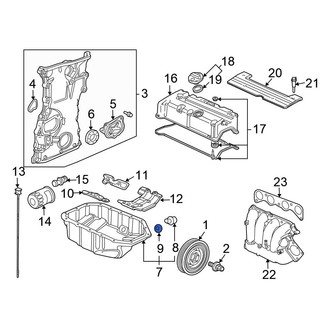 Honda OE - Engine Oil Drain Plug Gasket