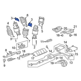 Honda OE - Exhaust Manifold Gasket