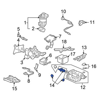 Honda OE - Vapor Canister Purge Solenoid