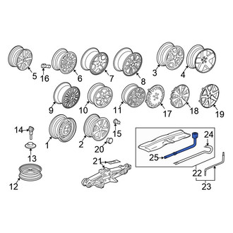 Honda OE - Wheel Lug Wrench