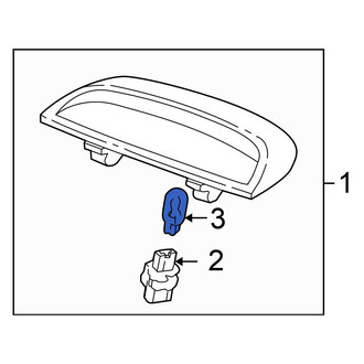 Honda OE - Rear Back Up Light Bulb