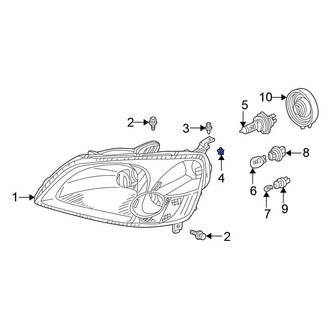 Honda OE - Wheel Arch Molding Grommet