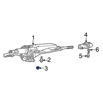 Honda OE - Steering Column Nut