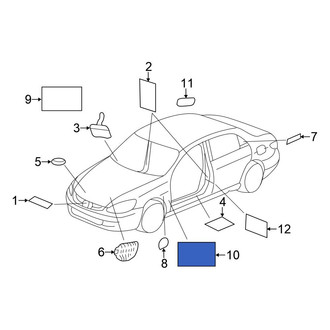 Honda OE - Caution Label