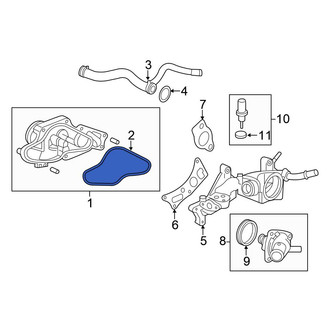 Honda OE - Engine Water Pump Gasket