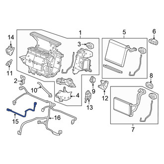Honda OE - A/C Evaporator Temperature Sensor