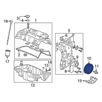 Honda OE - Engine Crankshaft Pulley