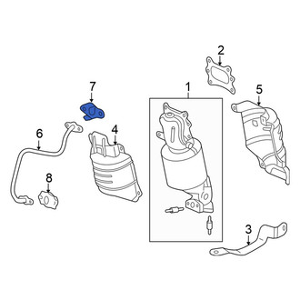 Honda OE - Upper Exhaust Gas Recirculation (EGR) Tube Gasket