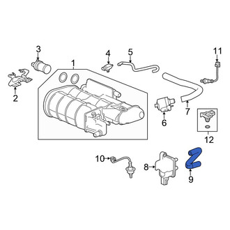 Honda OE - Evaporative Emissions System Lines