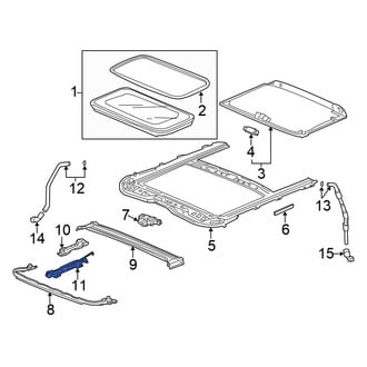 Honda OE - Right Sunroof Cable