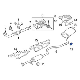 Honda OE - Exhaust System Hanger