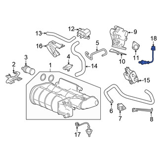 Honda OE - Rear Oxygen Sensor