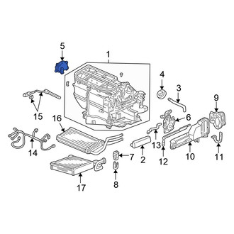 Honda OE - HVAC Blend Door Actuator