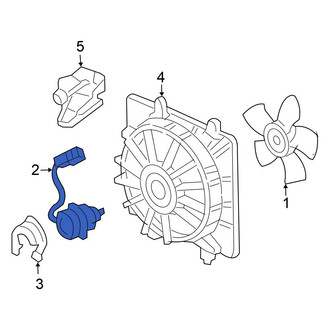 Honda OE - Engine Cooling Fan Motor