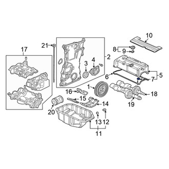 Honda OE - Engine Valve Cover Washer Seal
