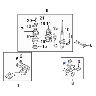 Honda OE - Rear Upper Suspension Knuckle Bushing