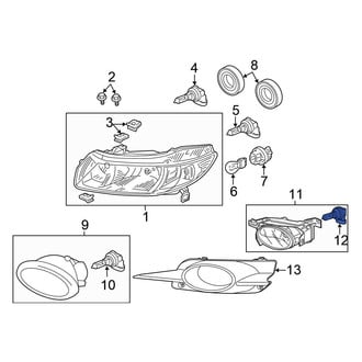 Honda OE - Fog Light Bulb
