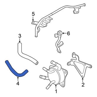 Honda OE - Automatic Transmission Oil Cooler Hose