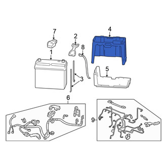 Honda OE - Upper Battery Cover