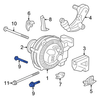 Honda OE - Alternator Bracket Bolt