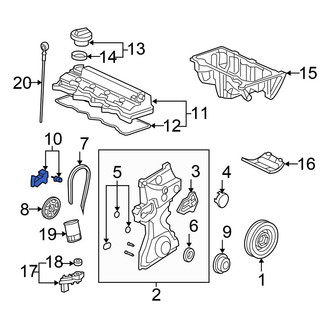 Honda OE - Engine Timing Chain Tensioner