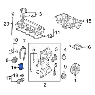 Honda OE - Engine Oil Filter