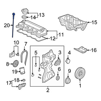 Honda OE - Engine Oil Dipstick