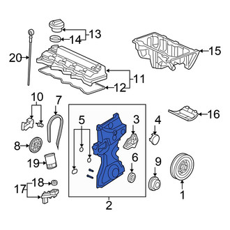 Honda OE - Engine Timing Cover