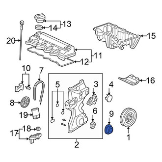 Honda OE - Engine Timing Crankshaft Sprocket