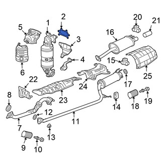 Honda OE - Exhaust Manifold Gasket