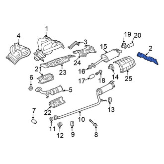 Honda OE - Exhaust Manifold Gasket
