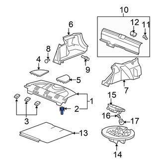 Honda OE - Headliner Clip