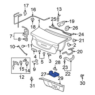 Honda OE - Rear Courtesy Light
