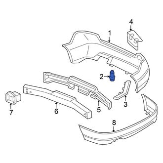 Honda OE - Grille Retainer