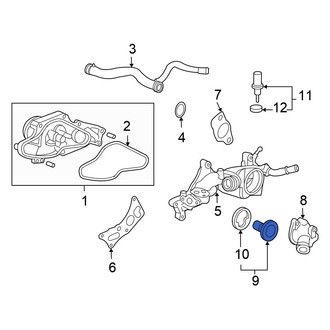 Honda OE - Engine Coolant Thermostat