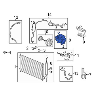 Honda OE - A/C Compressor