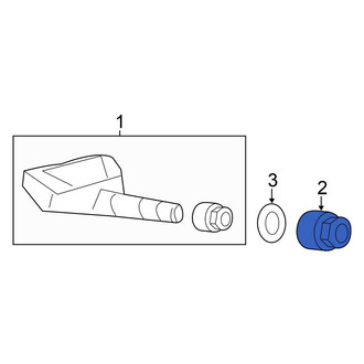 Honda OE - Tire Pressure Monitoring System (TPMS) Sensor Nut