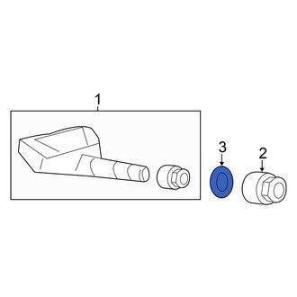 Honda OE - Tire Pressure Monitoring System (TPMS) Sensor Washer