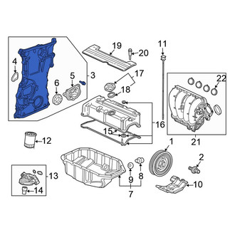 Honda OE - Engine Timing Cover